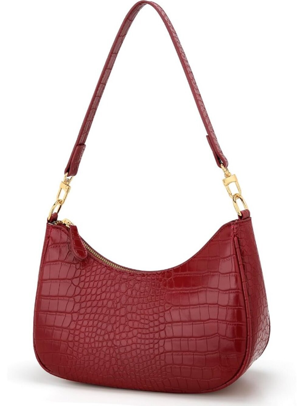Women Ered Hobo Bag Cute Retro Clutch Underarm Shoulder Purse - Picture 1 of 6